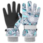 Gants de ski pour enfants, chauds et confortables, pour elves du primaire