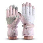 Gants de ski et de neige pour l'hiver, coupe - vent et chauds