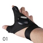 Gants de survie pour la pêche en plein air, sangle magique, sans doigts, lampe de poche led, couverture ... Gants de survie pour la pêche en plein air, sangle magique, sans doigts, lampe de poche led, couverture ...