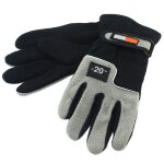 Gants thermiques de moto en polaire pour hommes, mitaines pour sports de neige, ski arrire, hiver