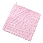 Gant de toilette doux et absorbant pour bb fille et garon, serviette de bain carre en gaze, lavage ...