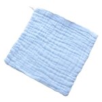 Gant de toilette doux et absorbant pour bb, serviette de bain carre en gaze, lavage du visage, lingette ...