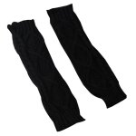 Gants tricot�s pour femmes, 1 paire, manches de poignet, chauffe - mains, losange, longs, mi - longs, ...