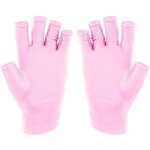 Gants uv pour ongles en gel, upf 50 gants anti - uv pour lampes a ongles, gants de uv professionnels ...
