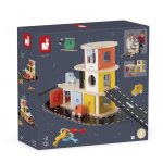 Garage educatif bolid en bois