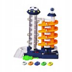 Garage de vhicules jouets pour tout - petits avec lumires colores, ducatif, 5 niveaux, 5 voitures ...