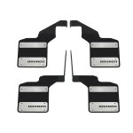 Garde - boue avant et arri�re en caoutchouc m�tallique, pi�ces de mise a niveau pour voiture traxxas ...