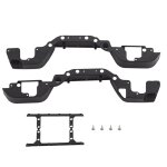 Garde - boue pour jeep wrangler rc, couvercle de pneu de garde - boue + pdale latrale pour 1 / 24 axial ...