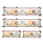 Garde - corps anti - collision pour berceau de bb, tour de lit pour enfant, impression de literie, ...