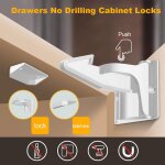 Garde - manger facile a installer 10 pices / ensemble preuve pour bb? installation facile? survtements ...