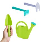 Gardenico kit jardinage, kit outils jardinage enfant, 4 outils kit de jardinage, pots de fleurs et outils ...
