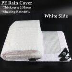 Gazebo renforc en maille de 0. 33mm, film pe tarlii, couverture pour plantes succulentes de jardin, ...
