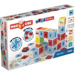 Geomag magicube 084 word building - constructions magntiques et jeux educatifs 16 cubes magntiques ...