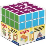 Geomag magicube 129 free building 64 - constructions magntiques et jeux educatifs 64 cubes magntiques ...