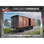 German railway wagon gedeckter guterwagen g10 - maquette de train thunder models thu35901 - thunder models ...