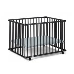 Geuther parc belami + fond reglable 76 x 97 x 71 cadre wenge decor vert d eau
