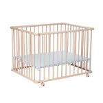 Geuther parc belami + fond reglable 97 x 97 x 71 cadre naturel decor vert d eau