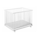 Geuther parc pliant 75 x 95 cm rglable - blanc