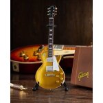 Gibson 1957 les paul gold top mini guitar replica collectible [] figure, coll