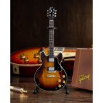 Gibson es - 335 vintage sunburst mini guitar replica collectible [] figure, col