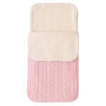 Gigoteuse bb 0 - 12 mois, tricot en fibre acrylique, doublure polaire, fermeture eclair, unisexe, multifonct ...