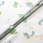 Gigoteuse bb, coton biologique, m?72 * 52cm?(0 - 6 mois), paquet de 2 idal pour l't, couverture ...