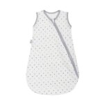 Gigoteuse b�b� et� coton bio mini stars 6 - 24 mois - blanc - p'tit basile