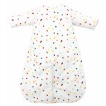 Gigoteuse eté 0 - 6 mois pois manches amovibles - babycalin Gigoteuse eté 0 - 6 mois pois manches amovibles - babycalin
