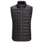 Gilet chauffant thermique pour homme, veste lavable, auto - chauffante, avec chargeur usb, pour camping ... Gilet chauffant thermique pour homme, veste lavable, auto - chauffante, avec chargeur usb, pour camping ...