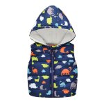 Gilet d'hiver a fermeture eclair en polyester pour enfants, pour filles et garçons, populaire, loisirs ... Gilet d'hiver a fermeture eclair en polyester pour enfants, pour filles et garçons, populaire, loisirs ...
