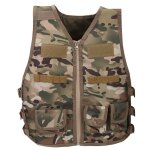 Gilet en nylon d'entranement de jeux de camouflage pour enfants(cp camouflage m)