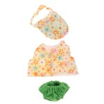 Gilet et pantalon avec chapeau, vtements mignons pour poupe de bb garon de 10 a 11 pouces