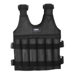 Gilet rglable et lest, 50kg, accessoires d'entranement physique et de musculation