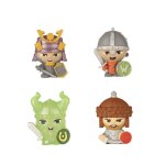 Giochi preziosi world of warriors - 4 pack