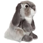 Gipsy - 070359 - peluche - lapin bélier - gris - 18 cm Gipsy - 070359 - peluche - lapin bélier - gris - 18 cm
