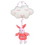 Gipsy lapin boite a musique rose