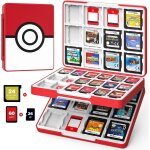 Gjfty - 60 etui pour cartes de jeu pour switch 2 / 3ds / 3dsx / 2ds / dsi, bote de rangement jeux switch, ...