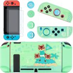 Gjfty - coque pour nintendo switch, etui de protection de hard antirayures et absorption des chocs avec ...