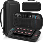Gjfty - etui pour ns switch 2 console (2025), protection housse de voyage portable avec 10 cartouche ...
