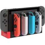 Gjfty - usb chargeur compatible avec manette pour switch & oled model, support de station de charge pour ...