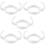 Gjhgf - lot de 5 poignes de rechange en silicone pour biberon, poignes antidrapantes pour gobelets ...
