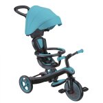 Globber - tricycle evolutif pour b�b� explorer 4 en 1 - bleu canard
