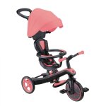 Globber - tricycle evolutif pour b�b� explorer 4 en 1 - rose corail