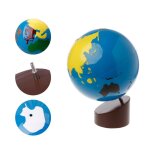 Globe du monde, matériel de géographie montessori, pièce d'apprentissage précoce, jouet pour enfants, ... Globe du monde, matériel de géographie montessori, pièce d'apprentissage précoce, jouet pour enfants, ...