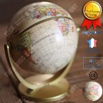 Globe terrestre enfant interactif rotation etudes scientifique pratique apprentissage carte du monde ...