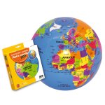 Globe terrestre gonflable educatif - trousselier Globe terrestre gonflable educatif - trousselier