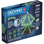 Glow 42 pi�ces - jeu de construction magn�tique phosphorescent pour enfants d�s 3 ans - 100% plastique ...