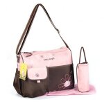 Gmmh - sac a langer bb rose marron 3 pices couleur au choix