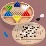 Gobang jeu familial non toxique jeu combin respectueux de l'environnement avec chess ludo jouets de ...