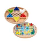 Gobang jeu familial non toxique et respectueux de l'environnement avec echecs, ludo, dames chinoises, ...